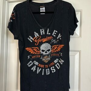 Harley Davidson T-Shirt -  XL